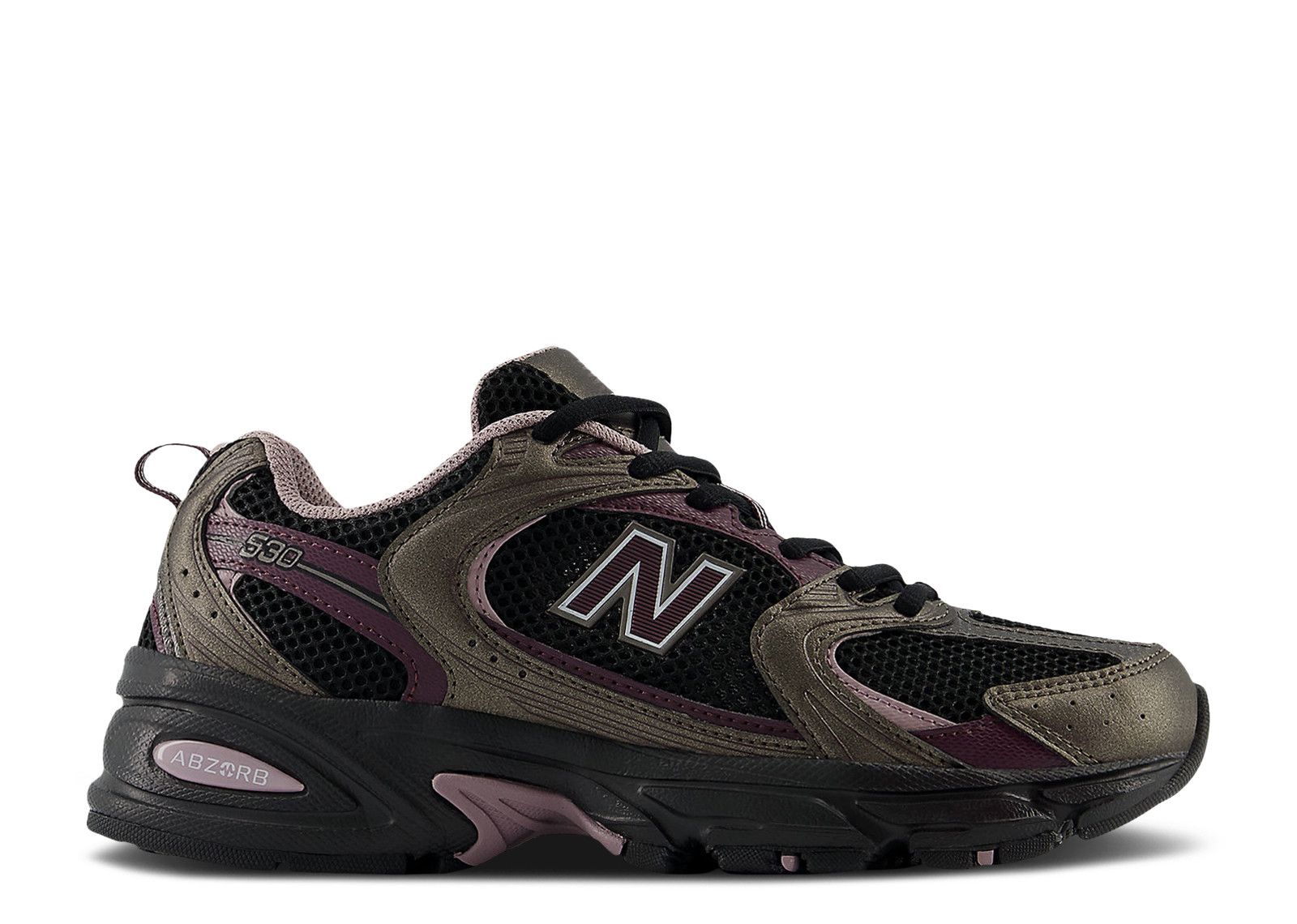 New Balance 530 'Black Metallic Plum Brown'