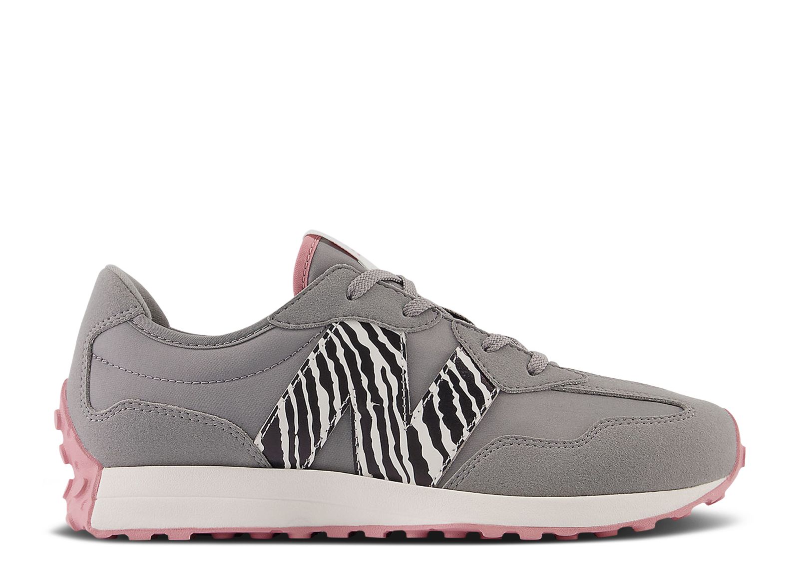 New Balance 327 Big Kid 'Zebra - Shadow Grey'