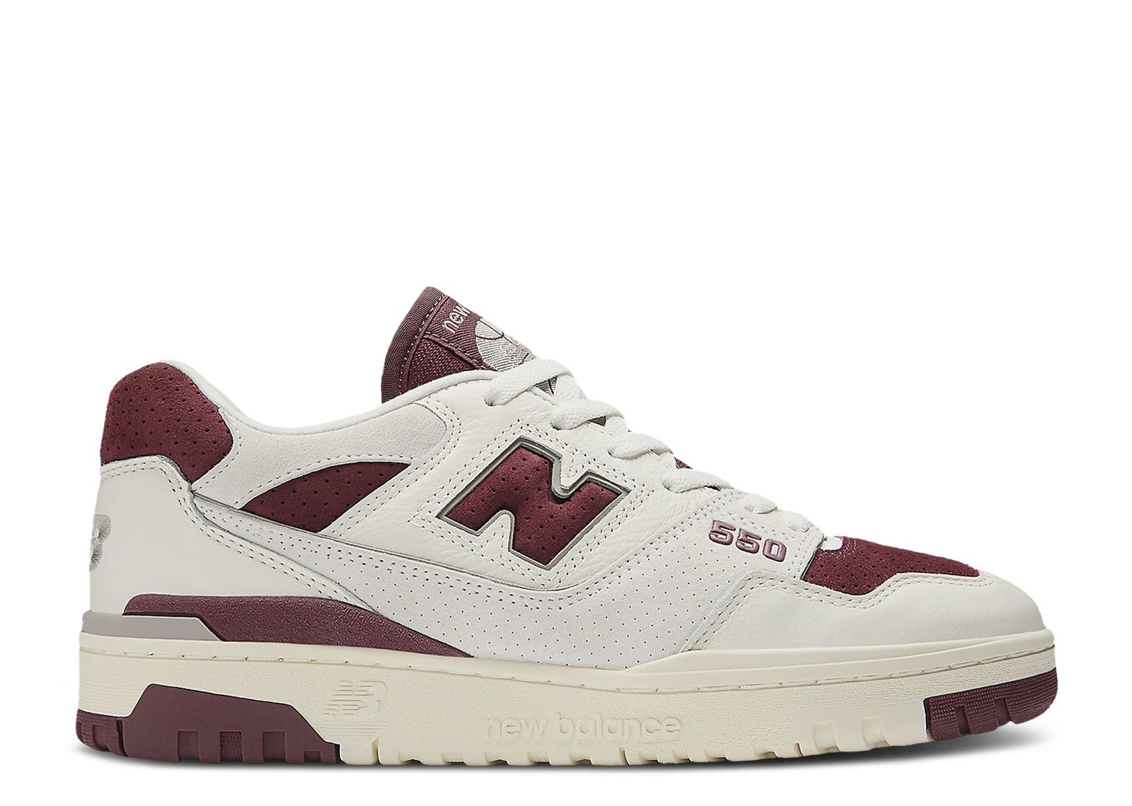 New Balance 550 'Sea Salt Classic Crimson'