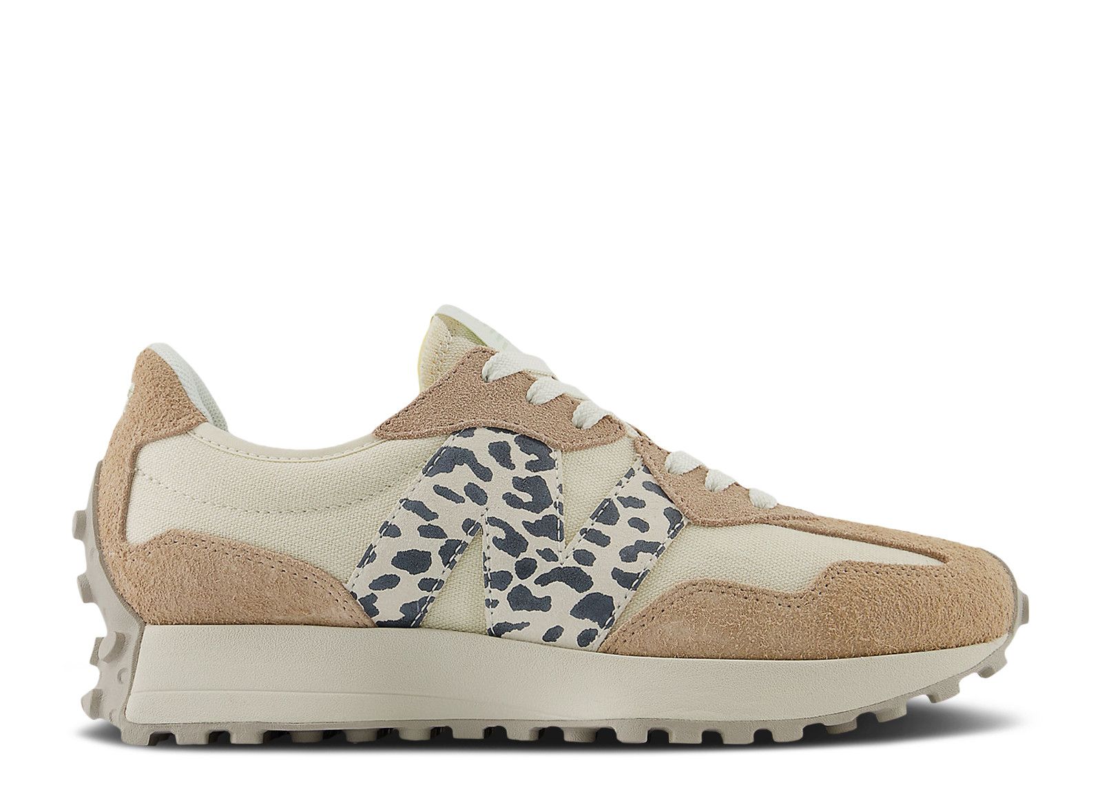 New Balance Wmns 327 'Flat Taupe Linen Leopard'
