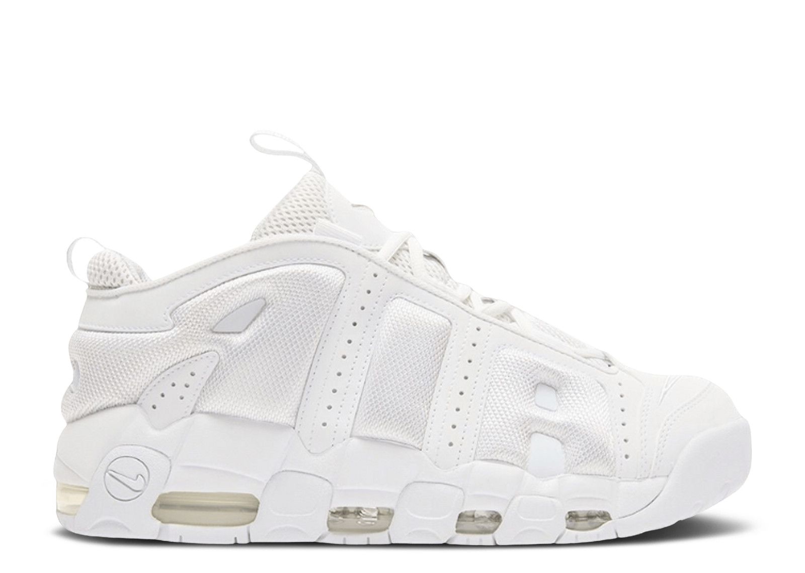 Air More Uptempo Low 'Triple White'