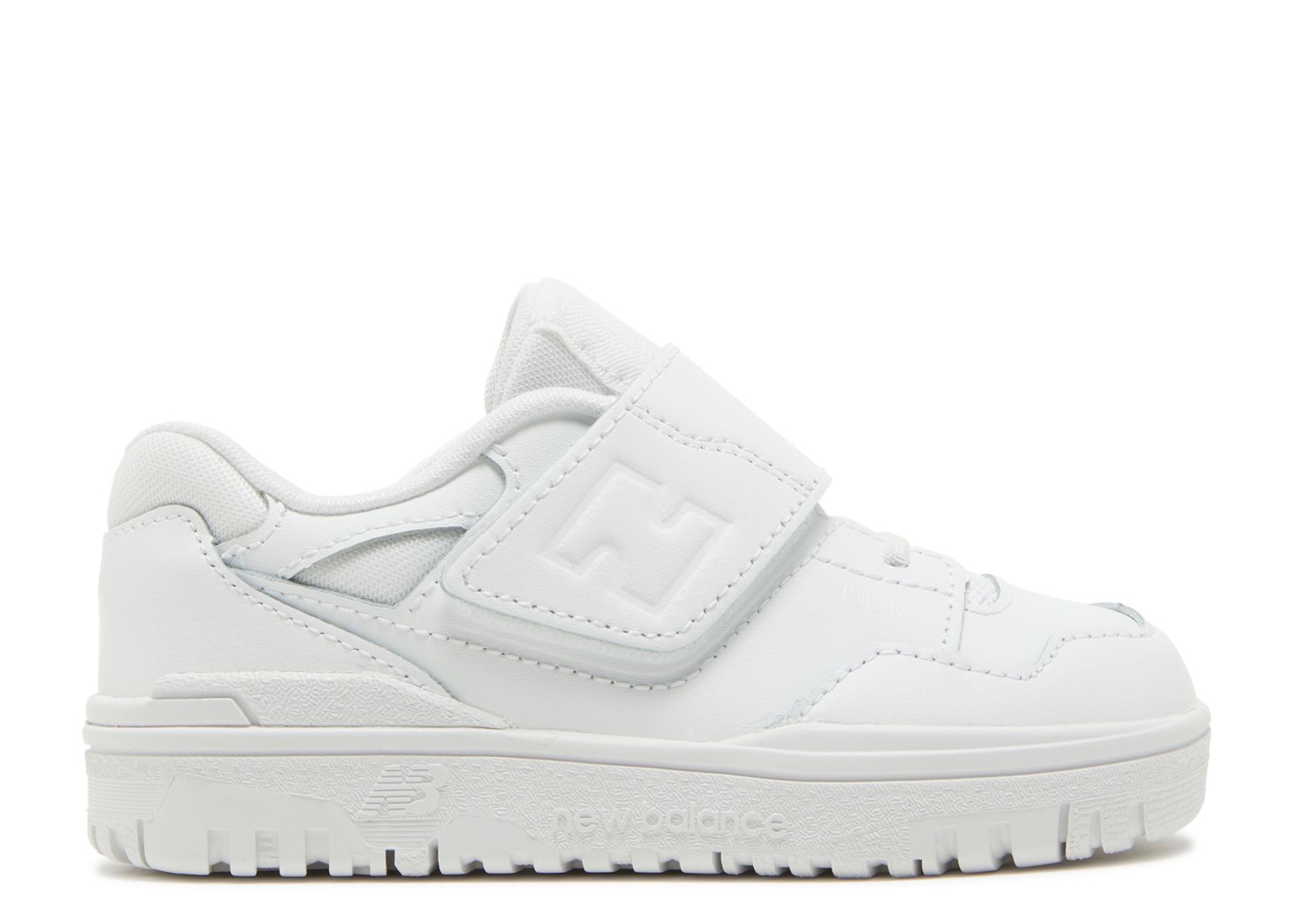 New Balance 550 Bungee Lace Top Strap Toddler 'Triple White'
