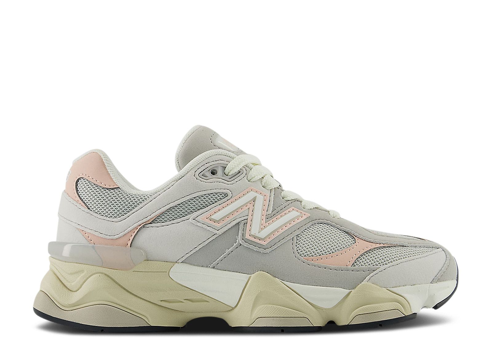 New Balance 9060 Big Kid 'Grey Matter Pink Haze'