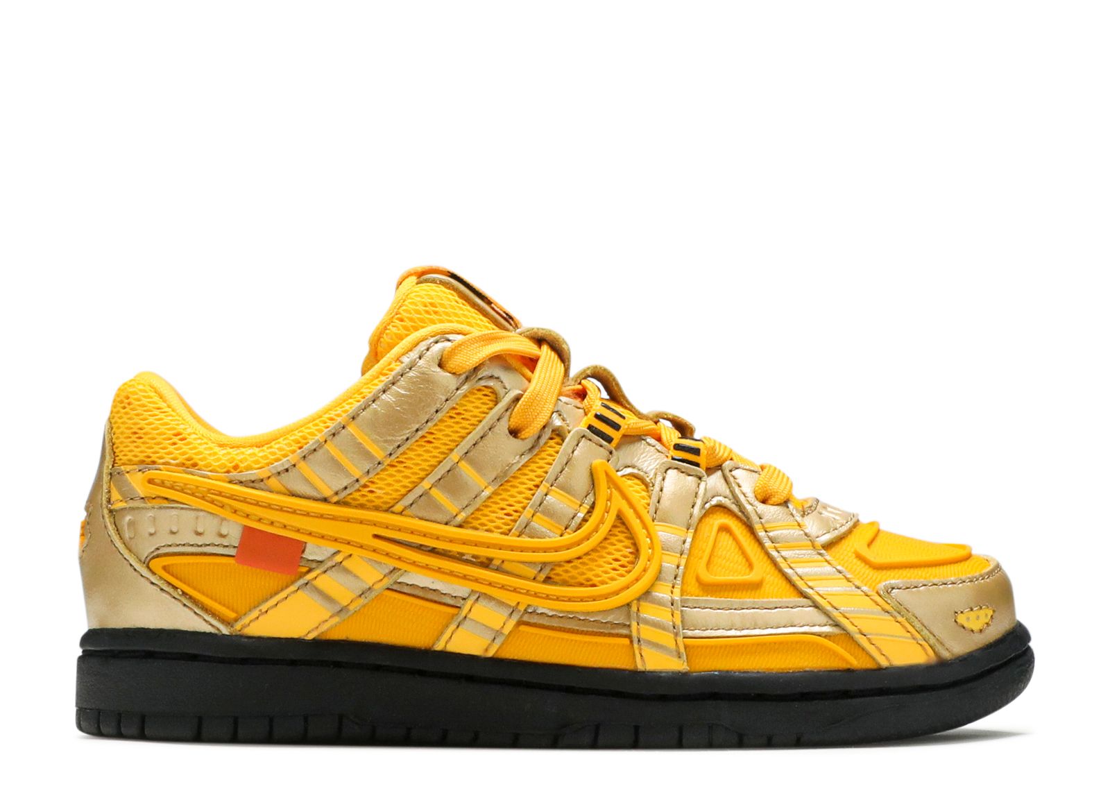 Off-White x Rubber Dunk PS 'University Gold'