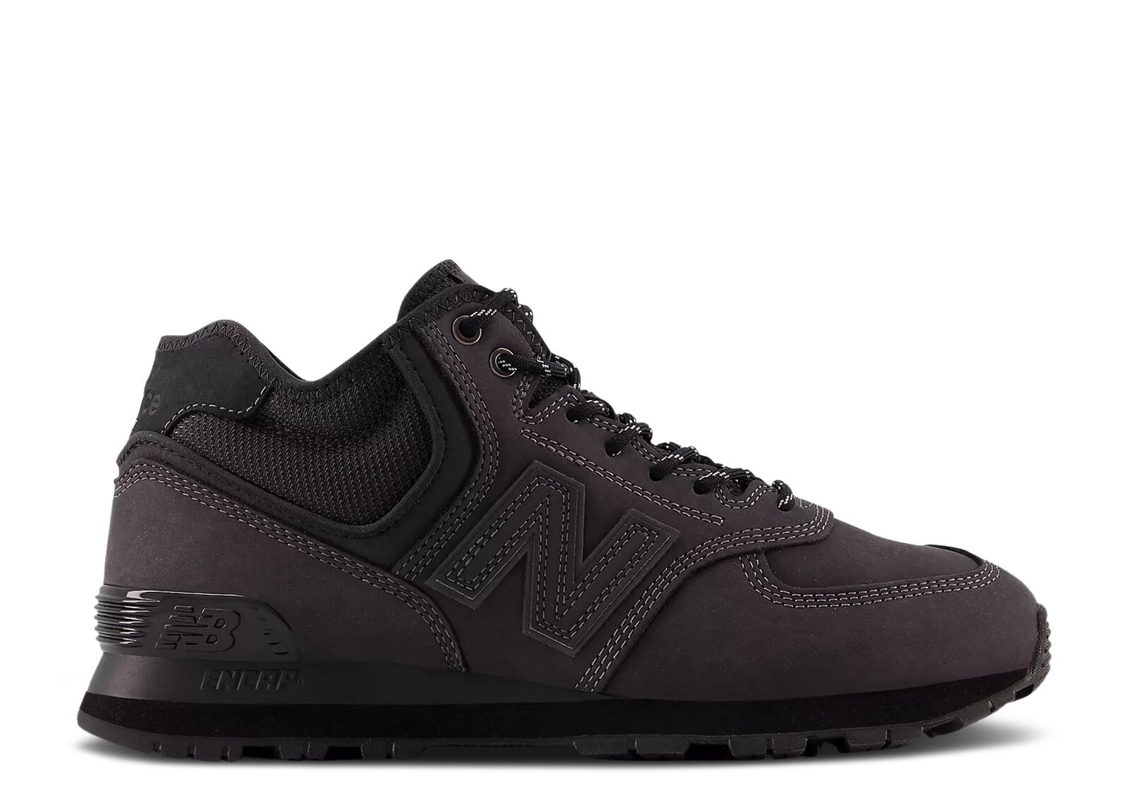 New Balance 574 High 'Triple Black'