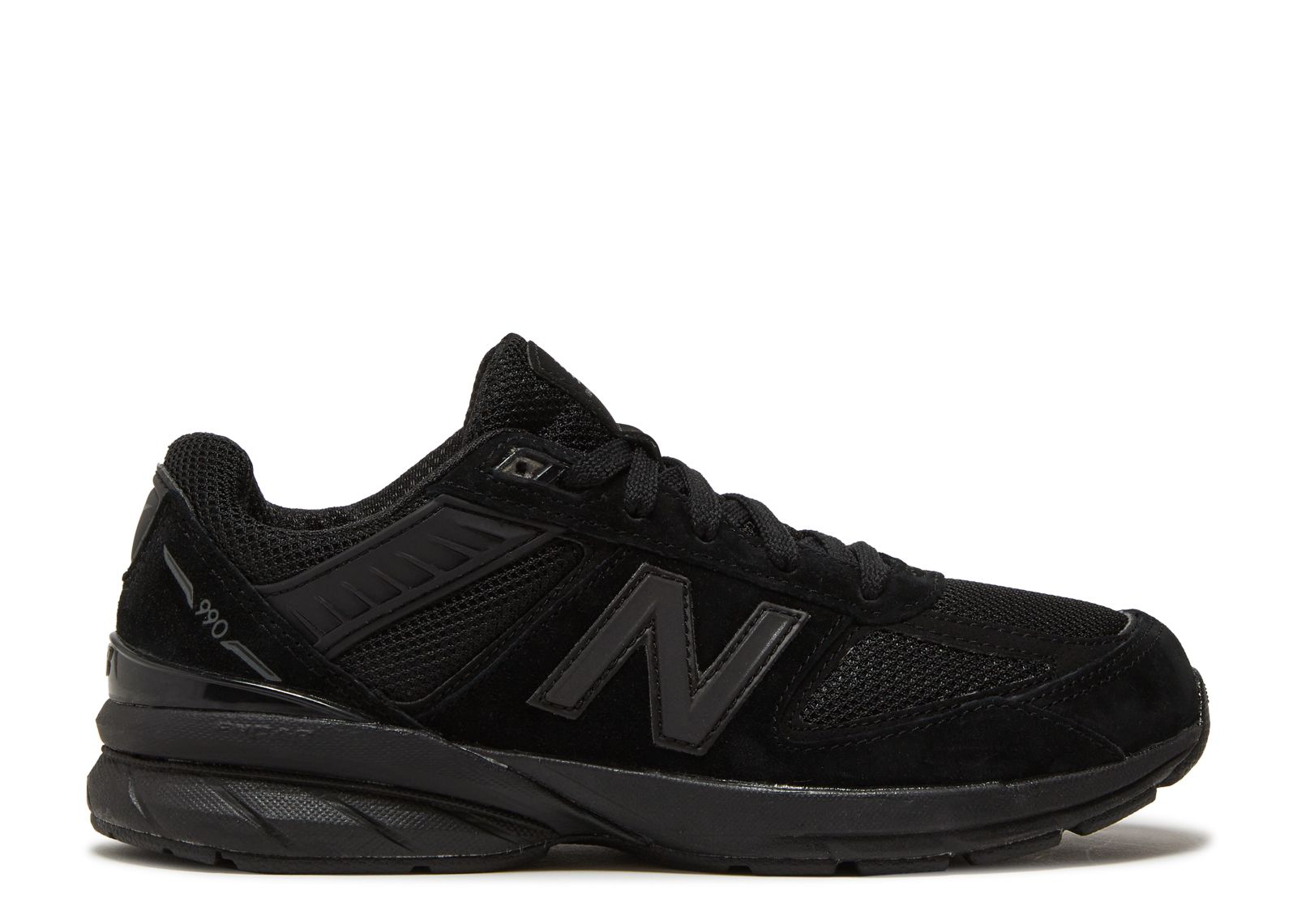 New Balance 990v5 Big Kid 'Triple Black'