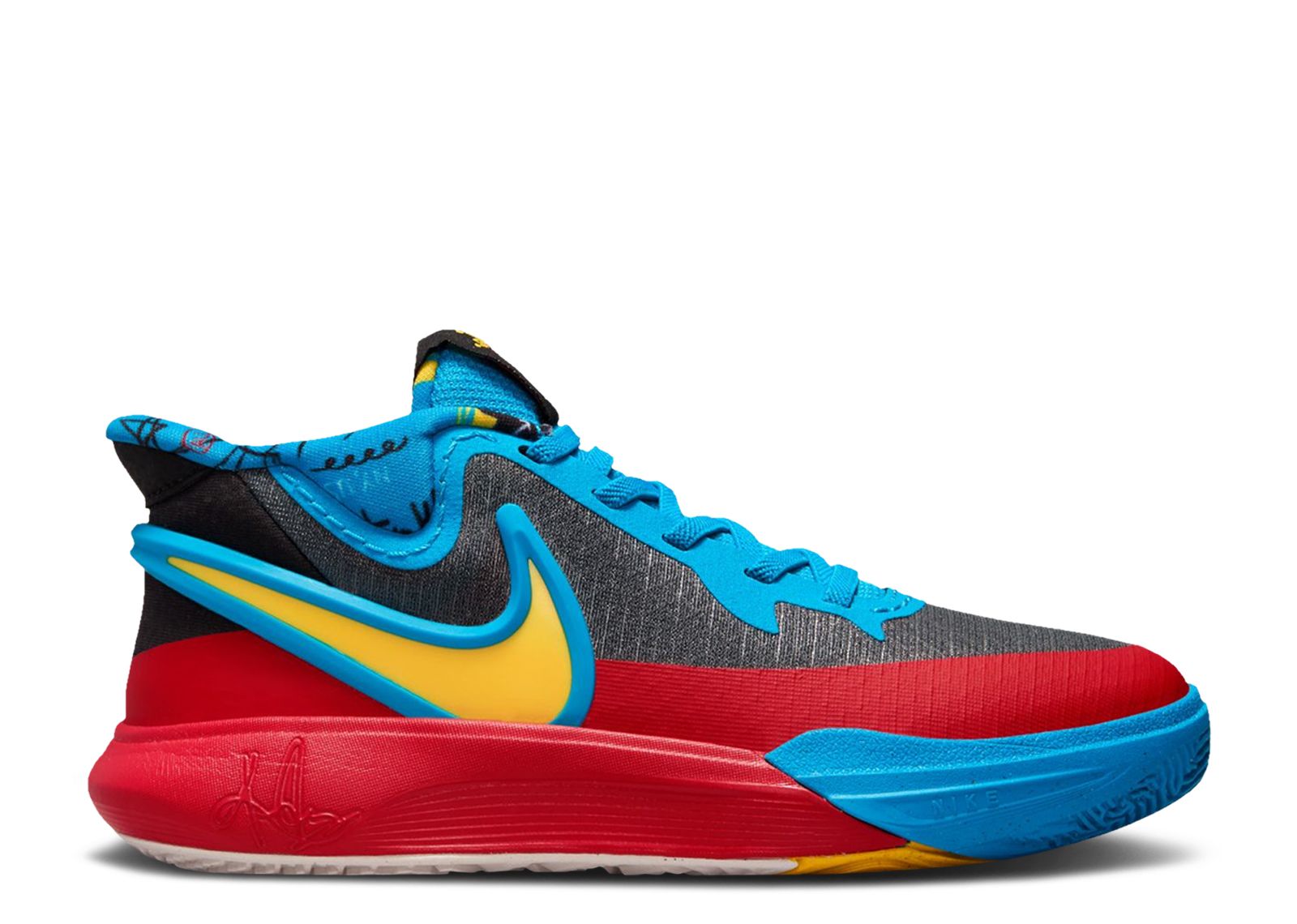 Kyrie 8 GO SE PS 'Black Blue Tour Yellow'