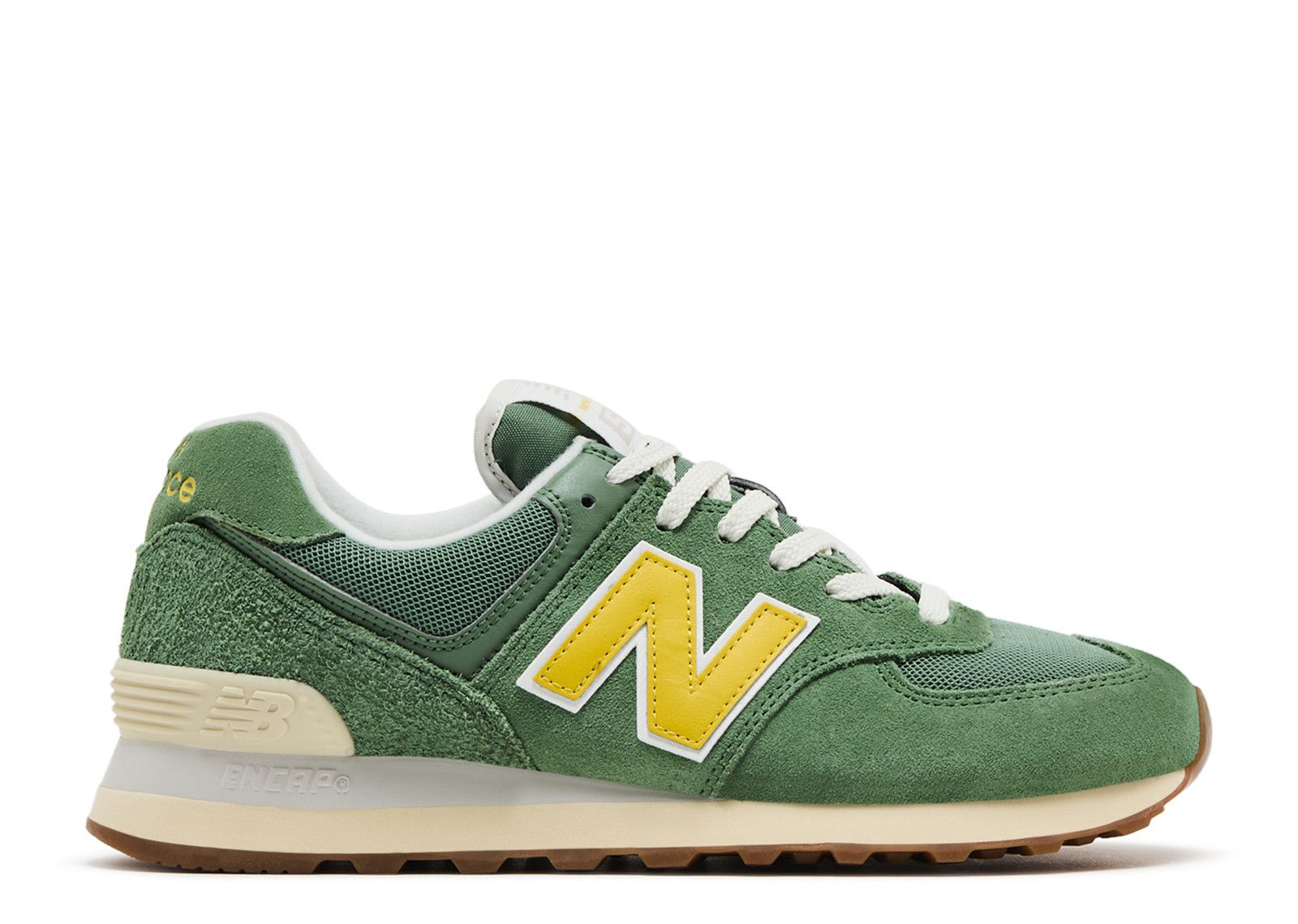 New Balance Wmns 574 'Mallard Green Yellow'