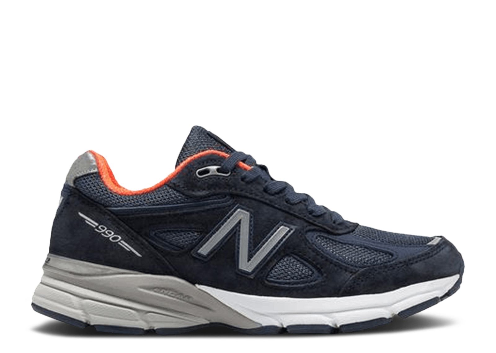 New Balance Wmns 990v4 Made in USA 'Navy Orange'