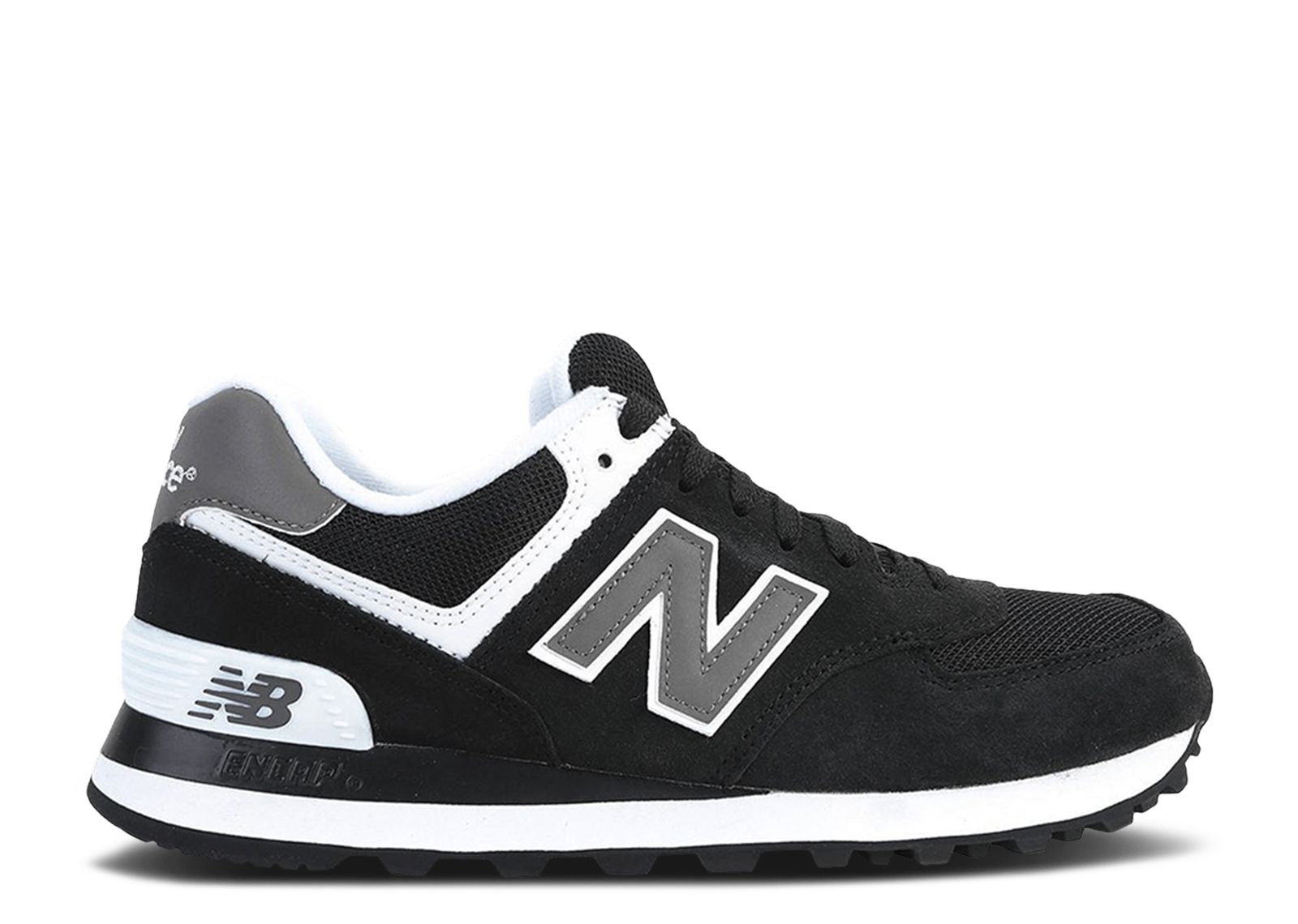 New Balance Wmns 574 'Black Grey White'