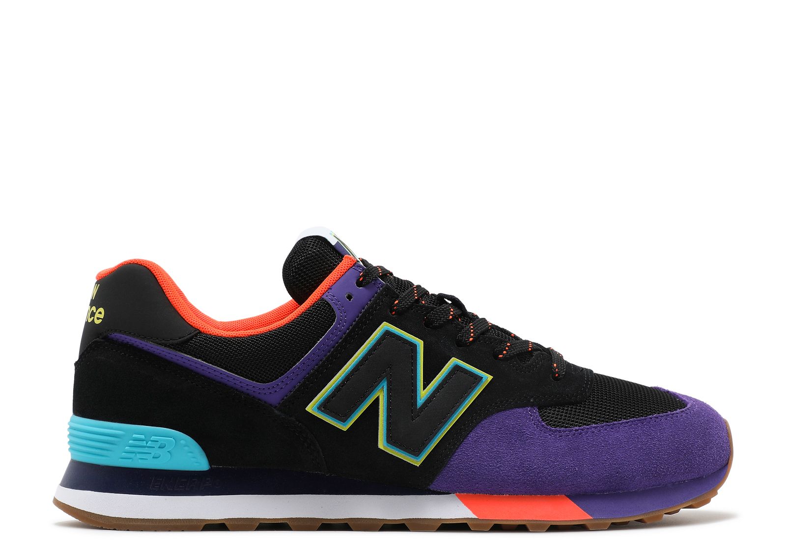 New Balance 574 'Black Blue'