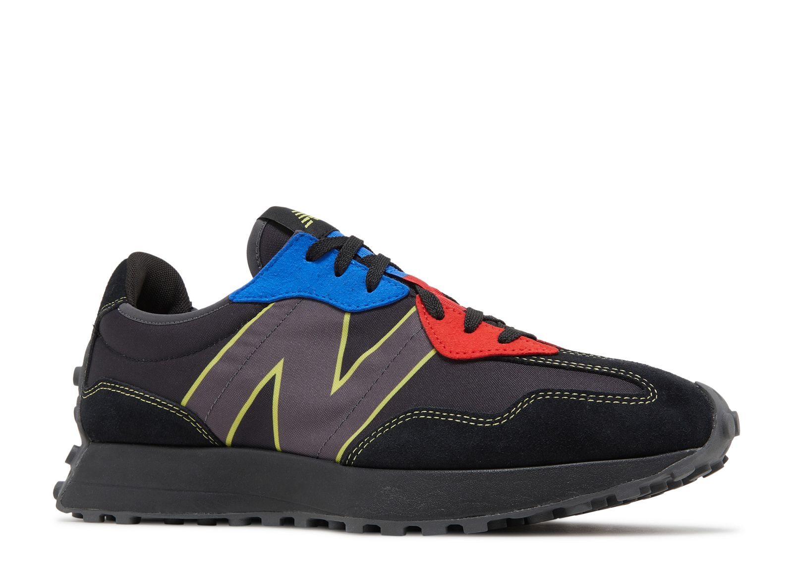 New Balance 327 'Black Red Blue'