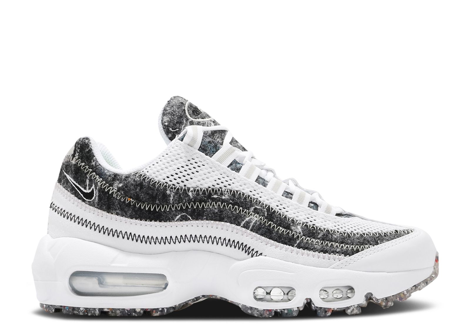 Wmns Air Max 95 Crater SE 'White Black'