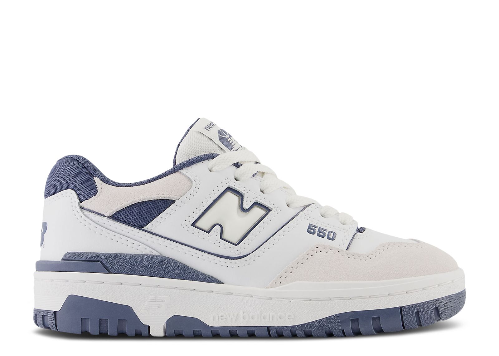 New Balance 550 Big Kid 'White Vintage Indigo'