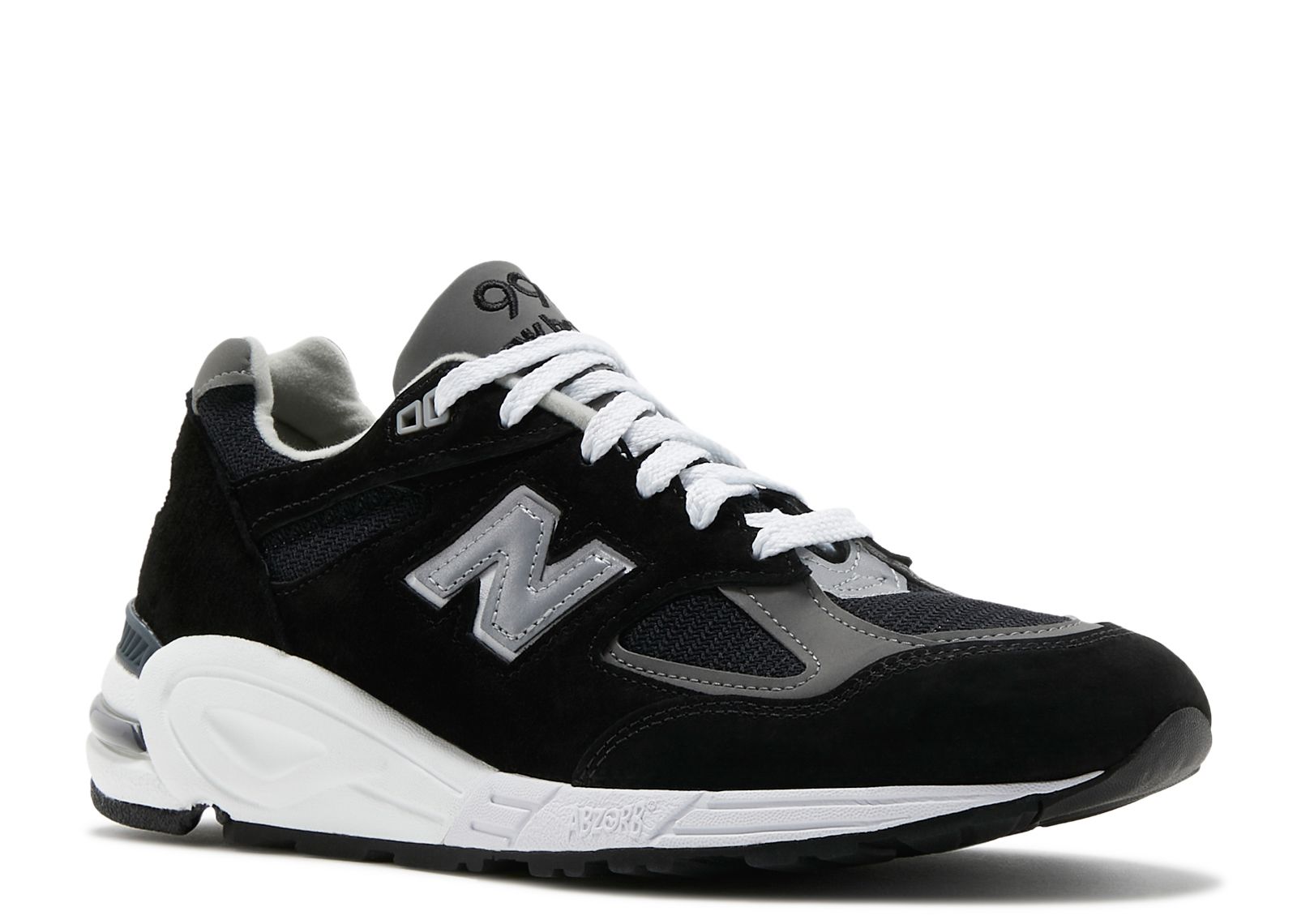 New Balance 990v2 Made in USA 'Black Grey'