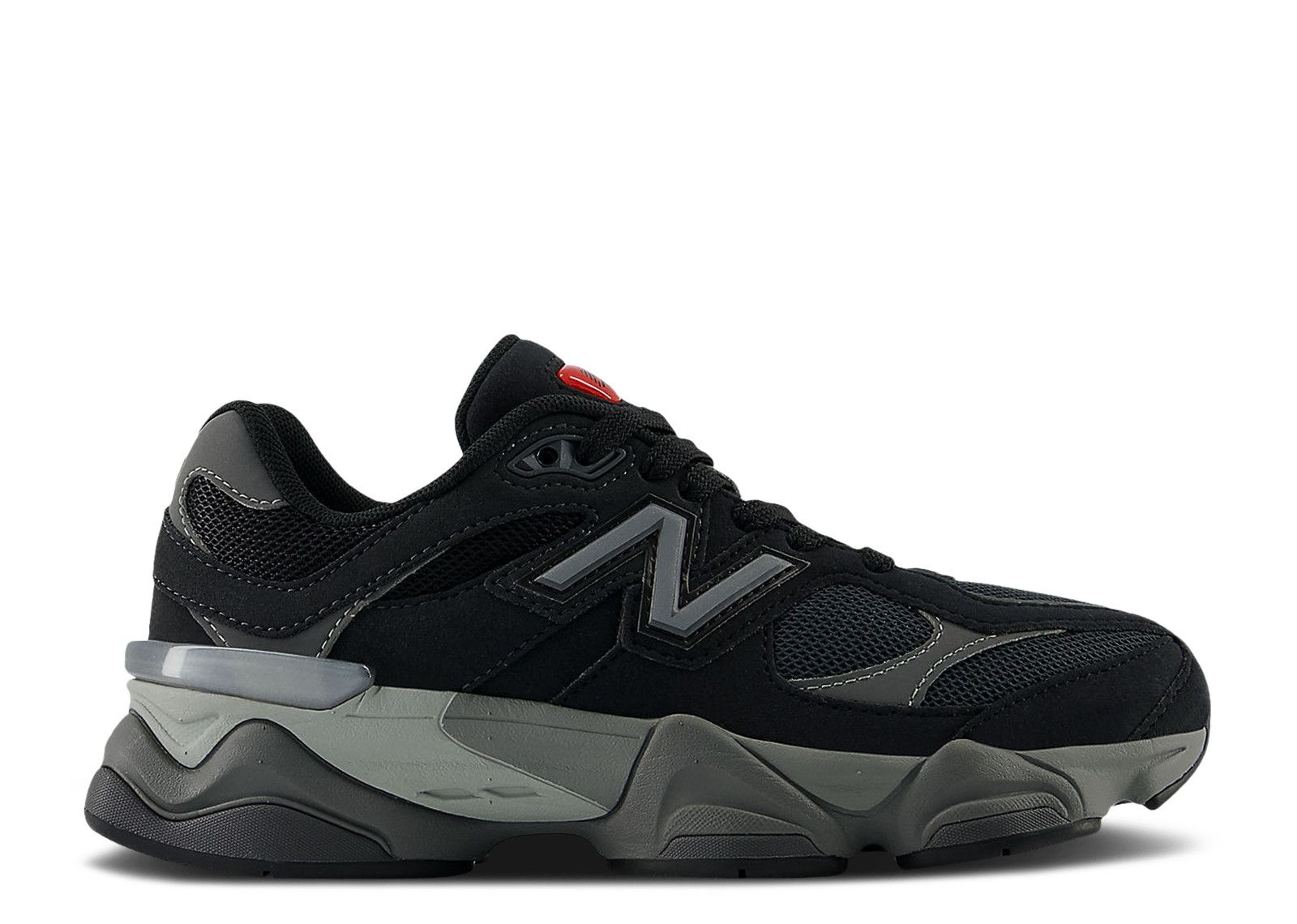 New Balance 9060 Big Kid 'Black Castlerock'