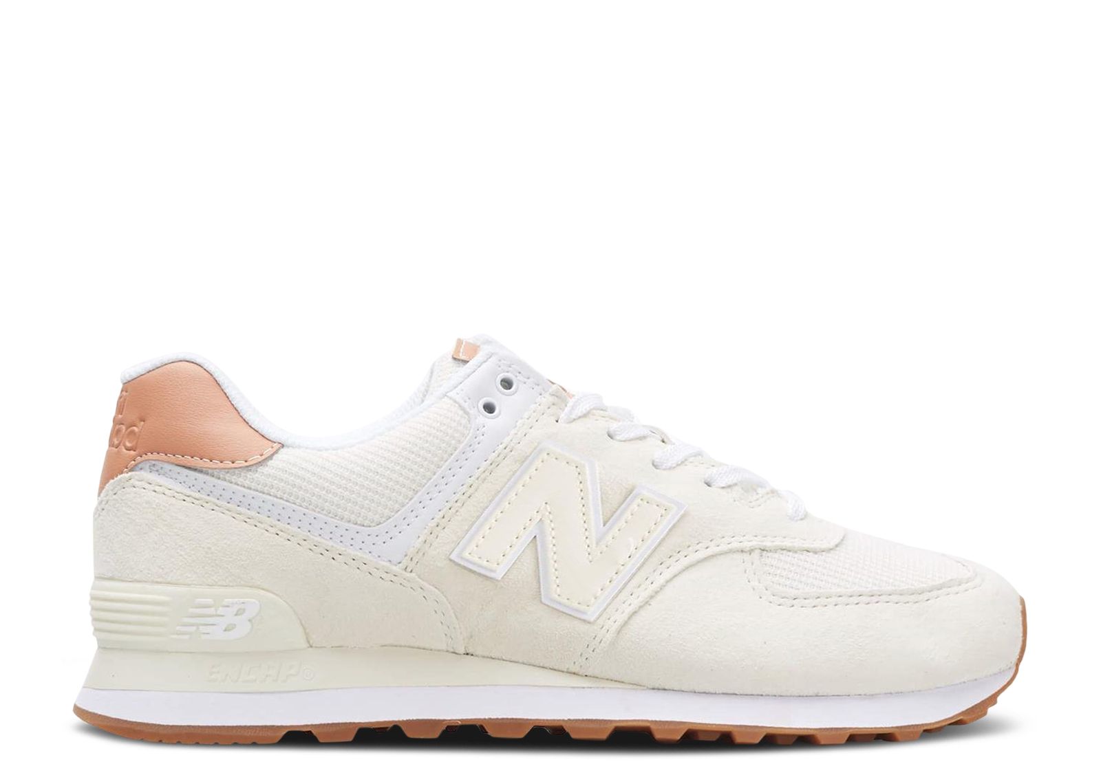 New Balance 574 'Ecru Tint Mahogany'