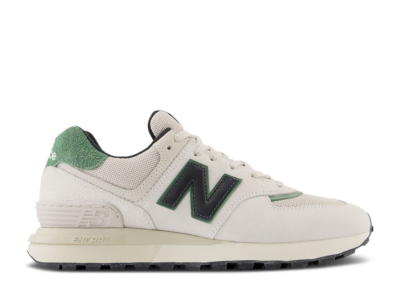 New Balance 574 Legacy 'White Black Green'