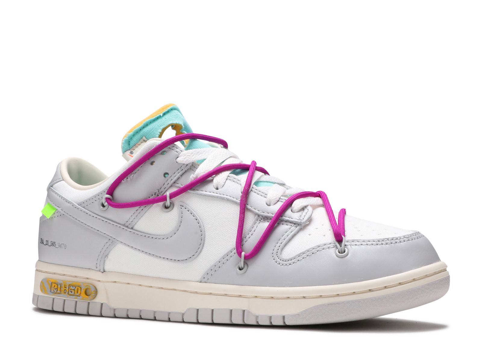 Off-White x Dunk Low 'Lot 21 of 50'