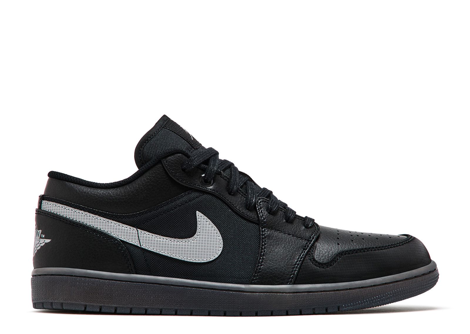 Jordan 1 Low 'Black White Dark Gum'