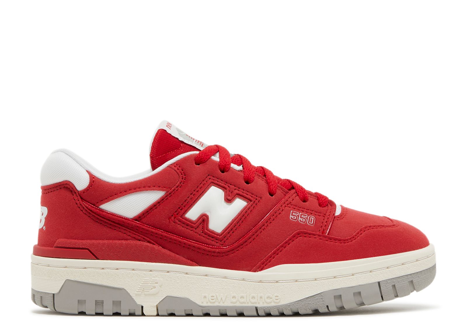 New Balance 550 Big Kid 'Suede Pack - Team Red'