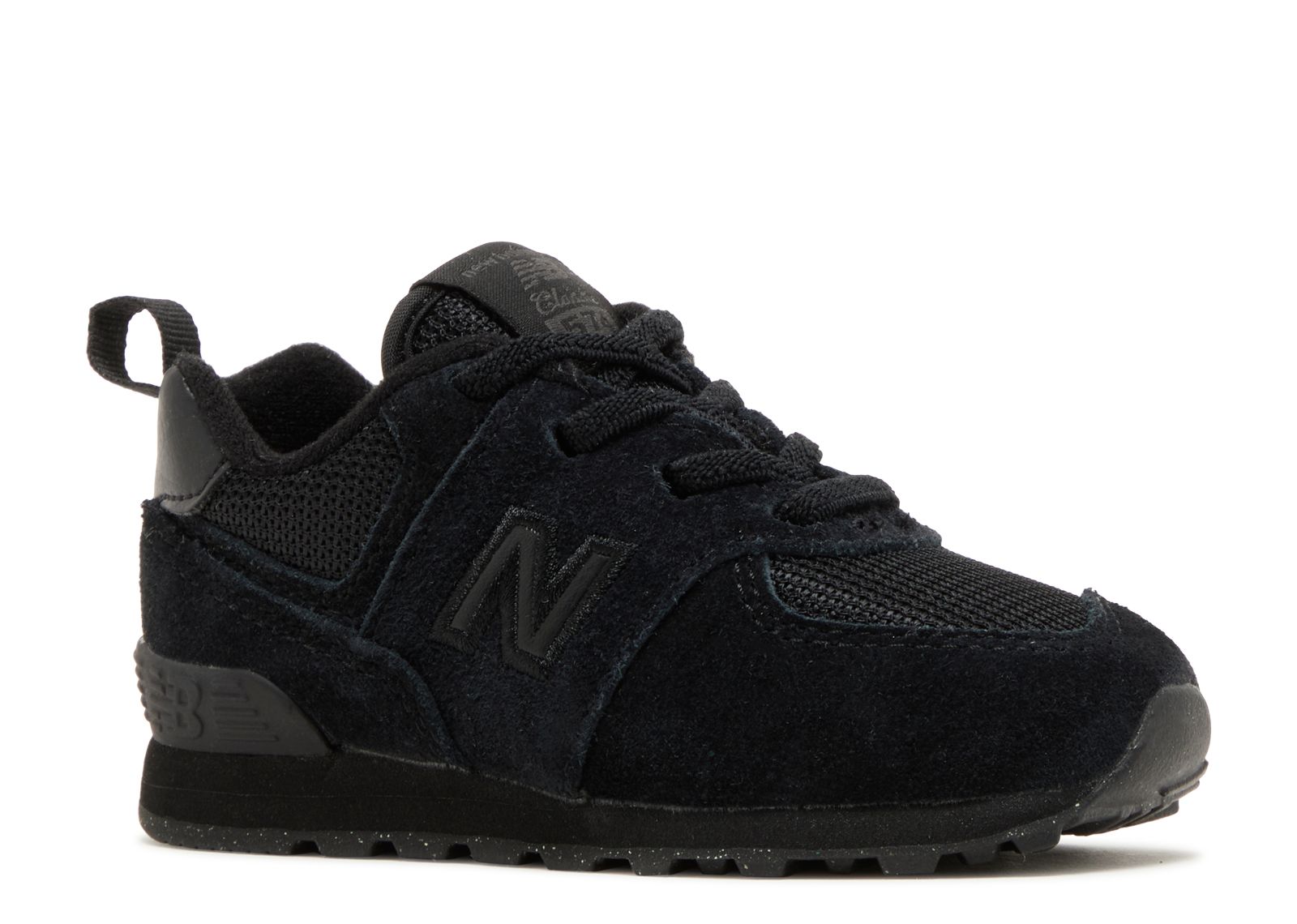 New Balance 574 Bungee Toddler Wide 'Core Pack - Black'