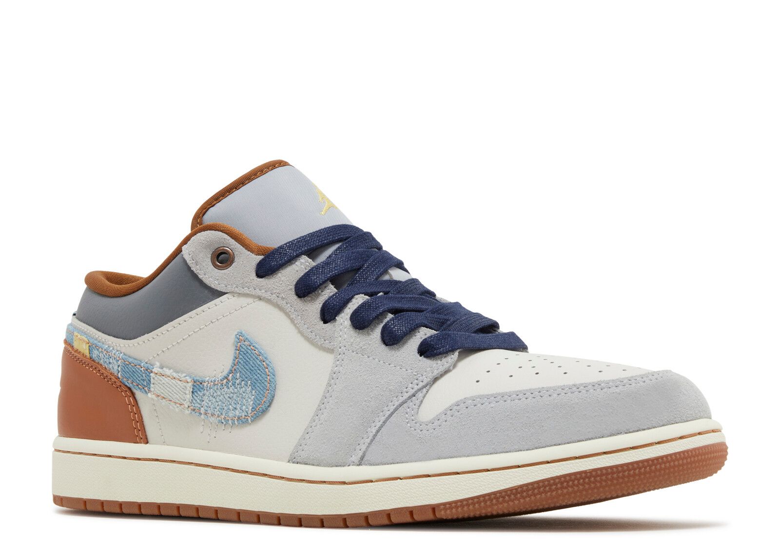 Jordan 1 Low SE 'Repaired Denim Swoosh'