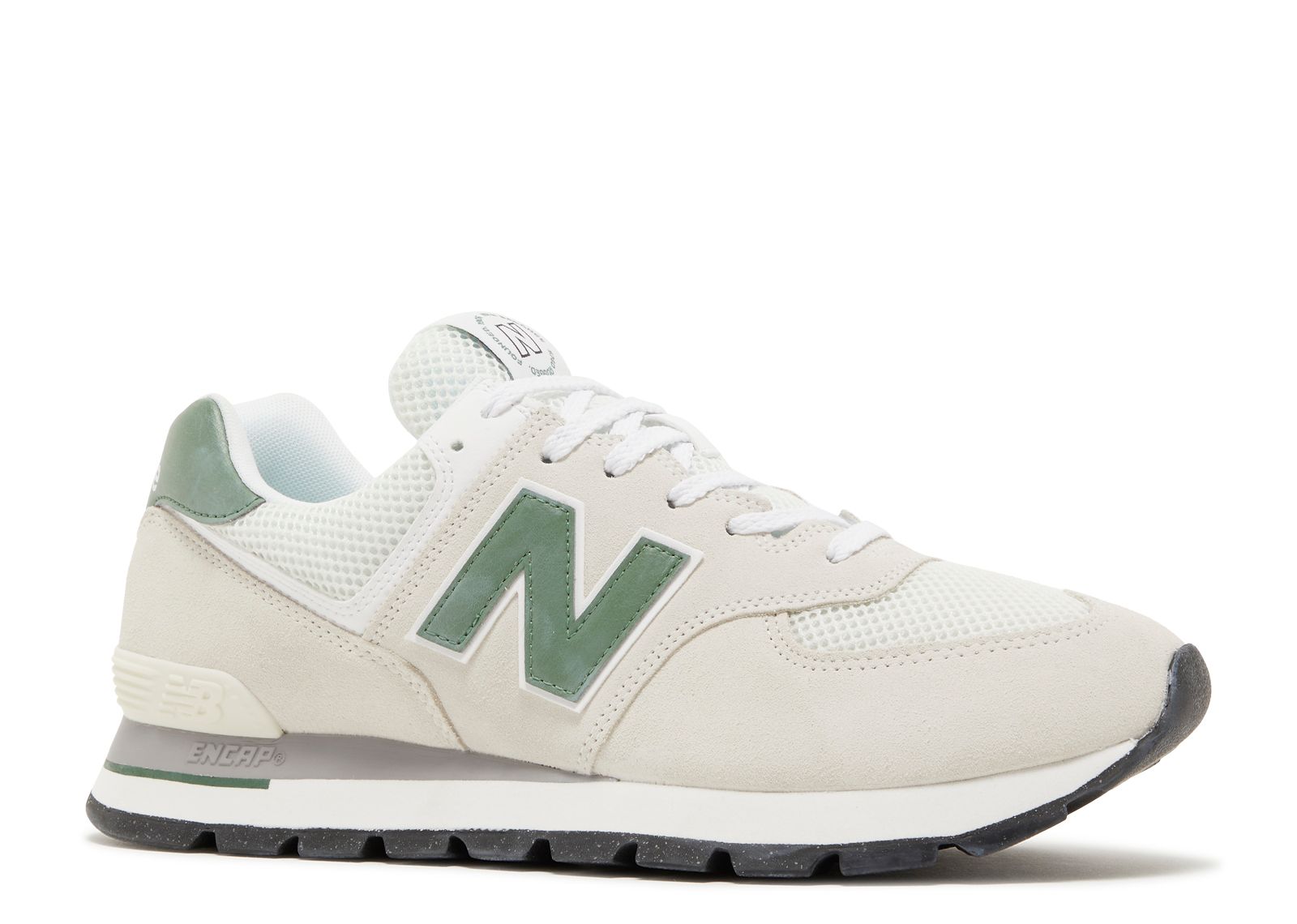 New Balance 574 Rugged 'White Green'
