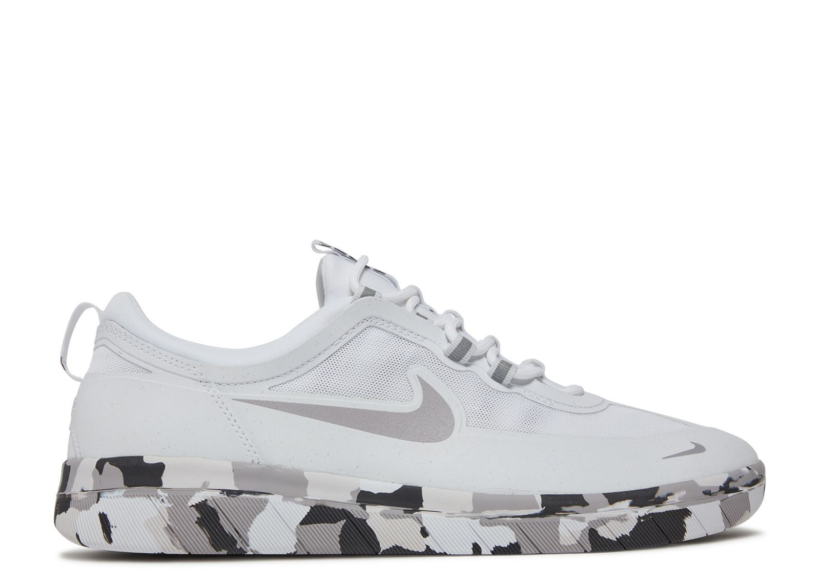 Nyjah Free 2 SB 'White Grey Camo'