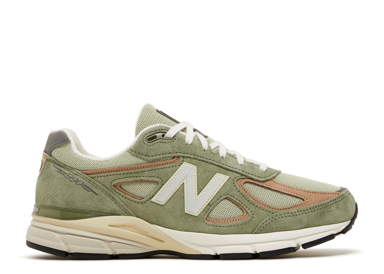 New Balance Teddy Santis x 990v4 Made in USA 'Olive Incense'
