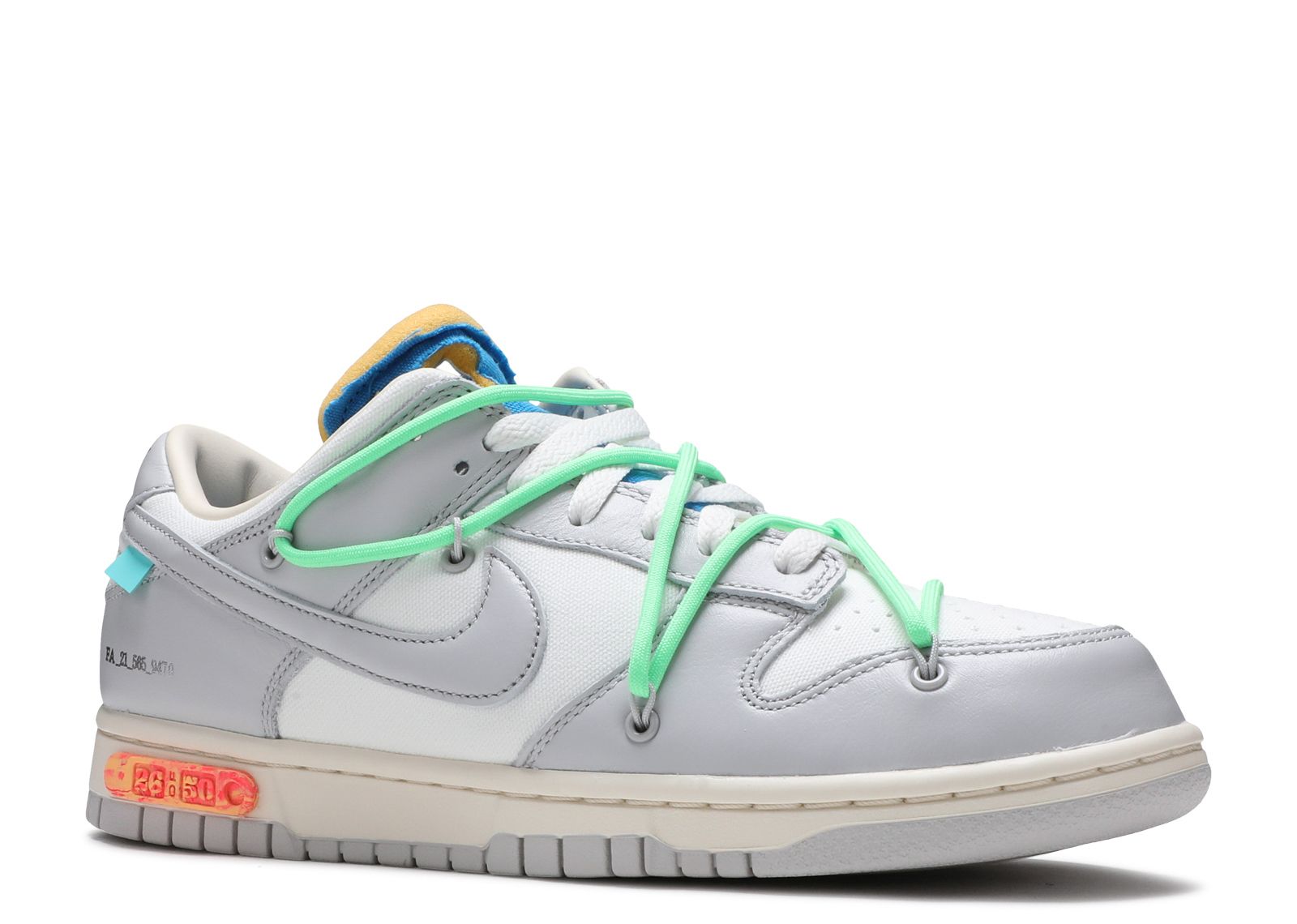 Off-White x Dunk Low 'Lot 26 of 50'