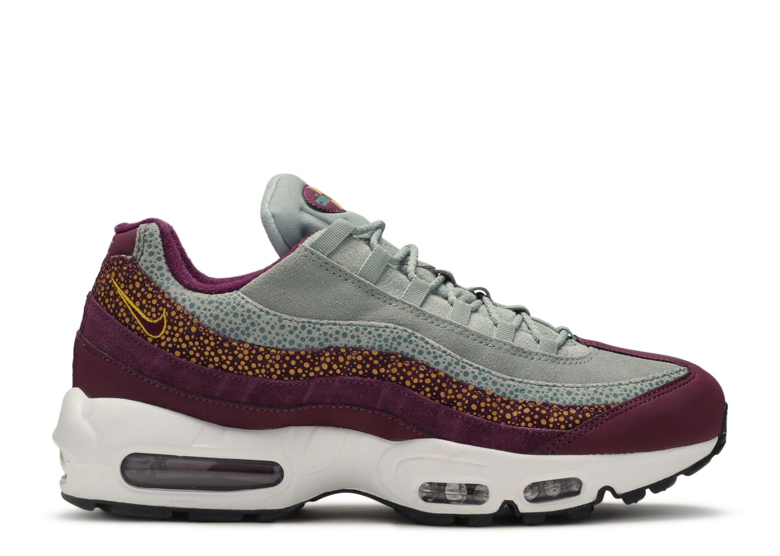 Wmns Air Max 95 Premium 'Bordeaux Yellow'