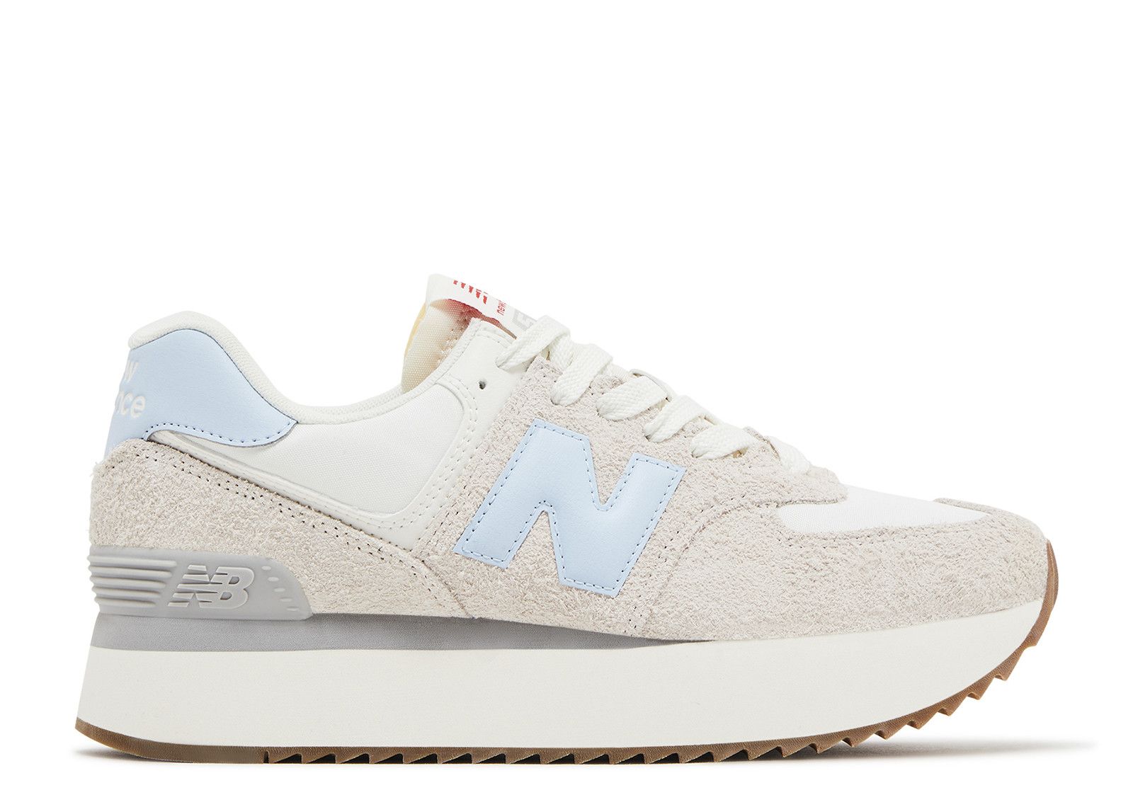 New Balance Wmns 574+ 'Moonbeam Light Chrome Blue'