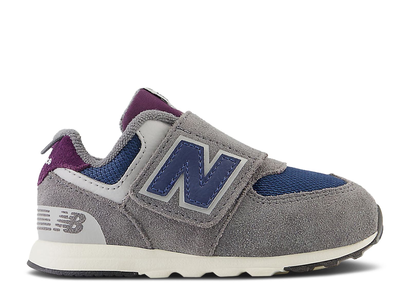 New Balance 574 New-B Hook & Loop Toddler 'Castlerock Navy'