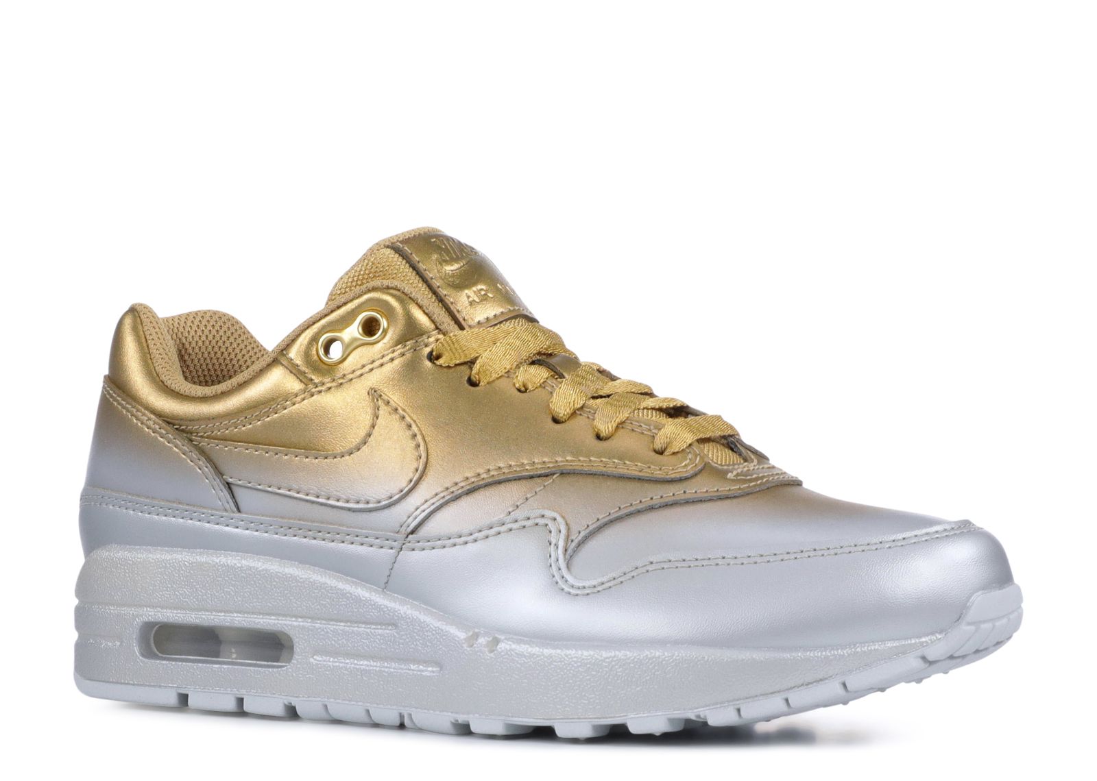Wmns Air Max 1 LX 'Metallic Gold Platinum'