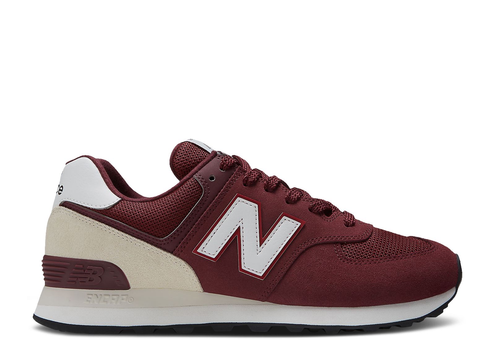 New Balance 574 'Maroon White'