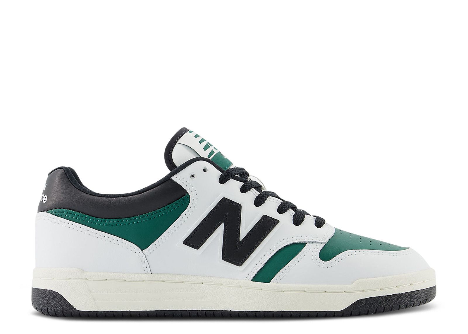 New Balance 480 'White Marsh Green Black'