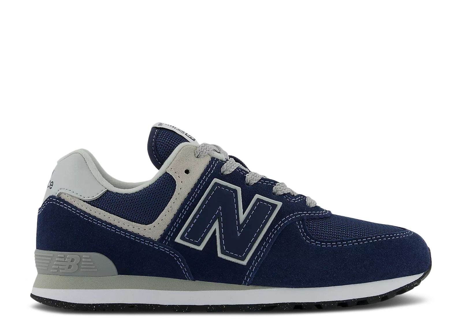 New Balance 574 Big Kid Wide 'Core Pack - Navy'