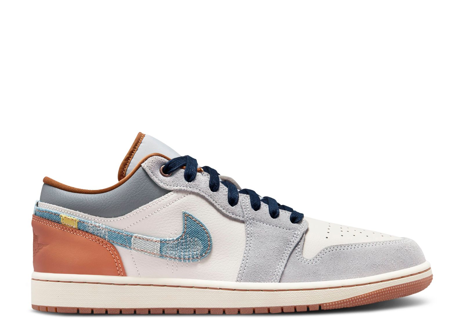 Jordan 1 Low SE 'Repaired Denim Swoosh'