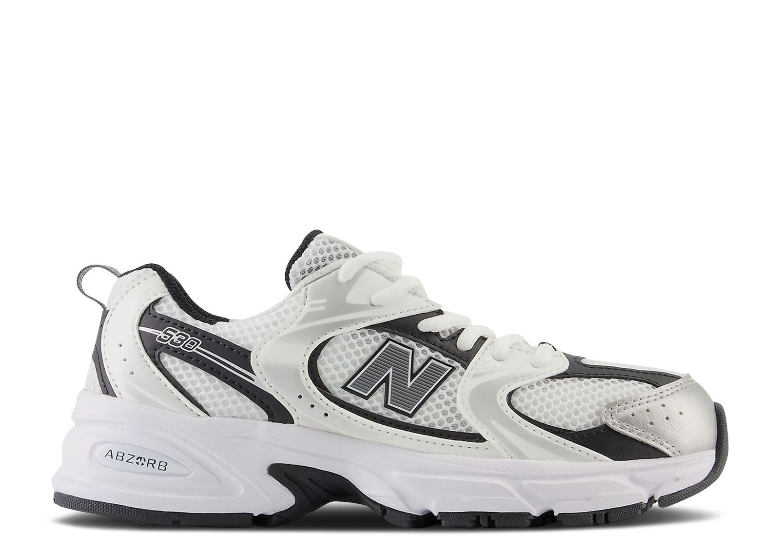 New Balance 530 Big Kid 'White Black'