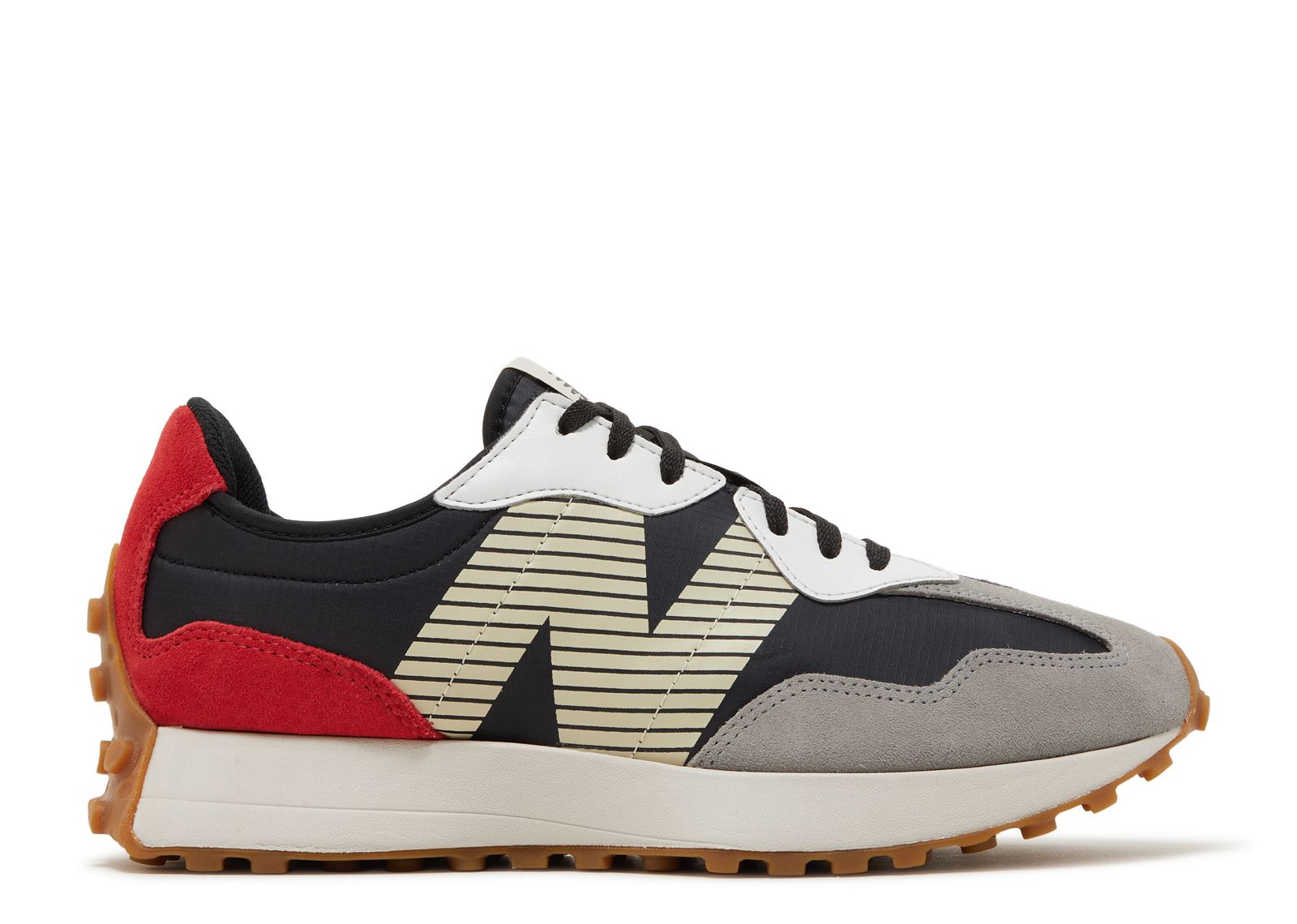 New Balance 327 'Black Team Red'