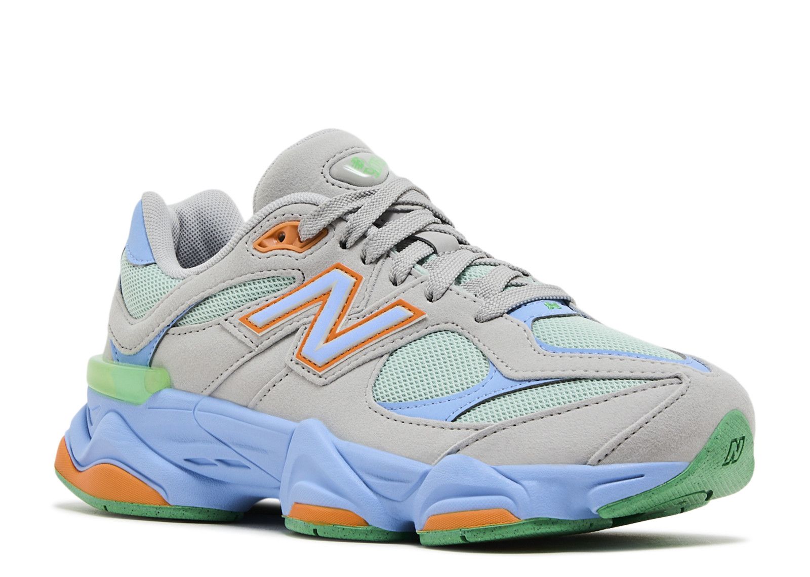 New Balance 9060 Big Kid 'Raincloud Electric Sky'