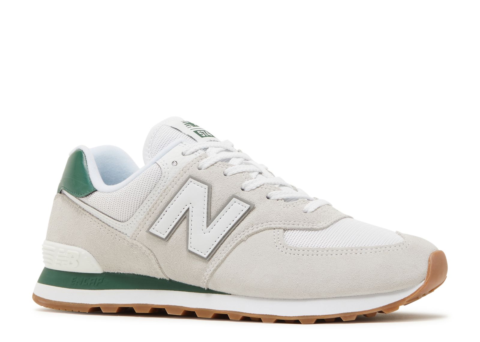 New Balance 574 'White Green Gum'