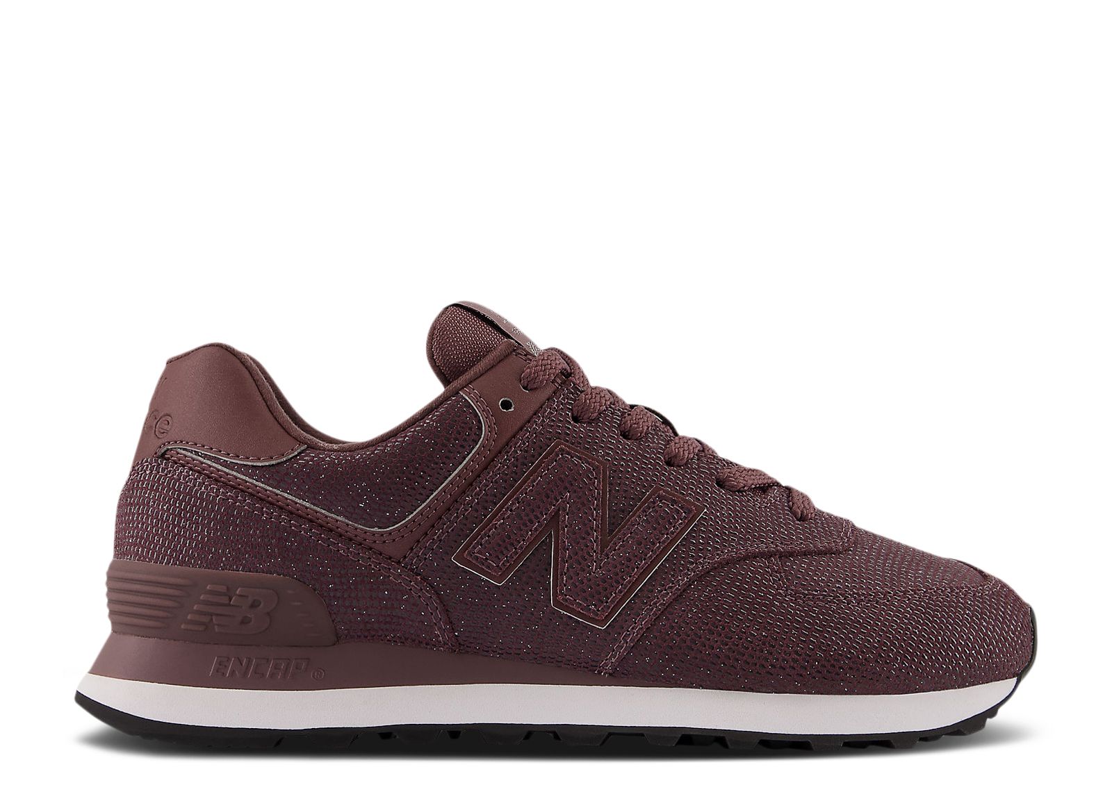 New Balance Wmns 574 'Burgundy Bone Reptile'