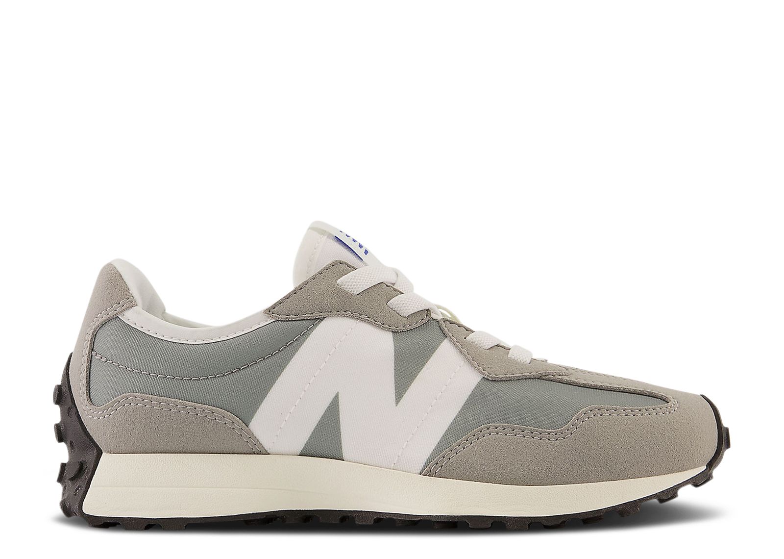 New Balance 327 Bungee Lace Little Kid 'Cement Grey'