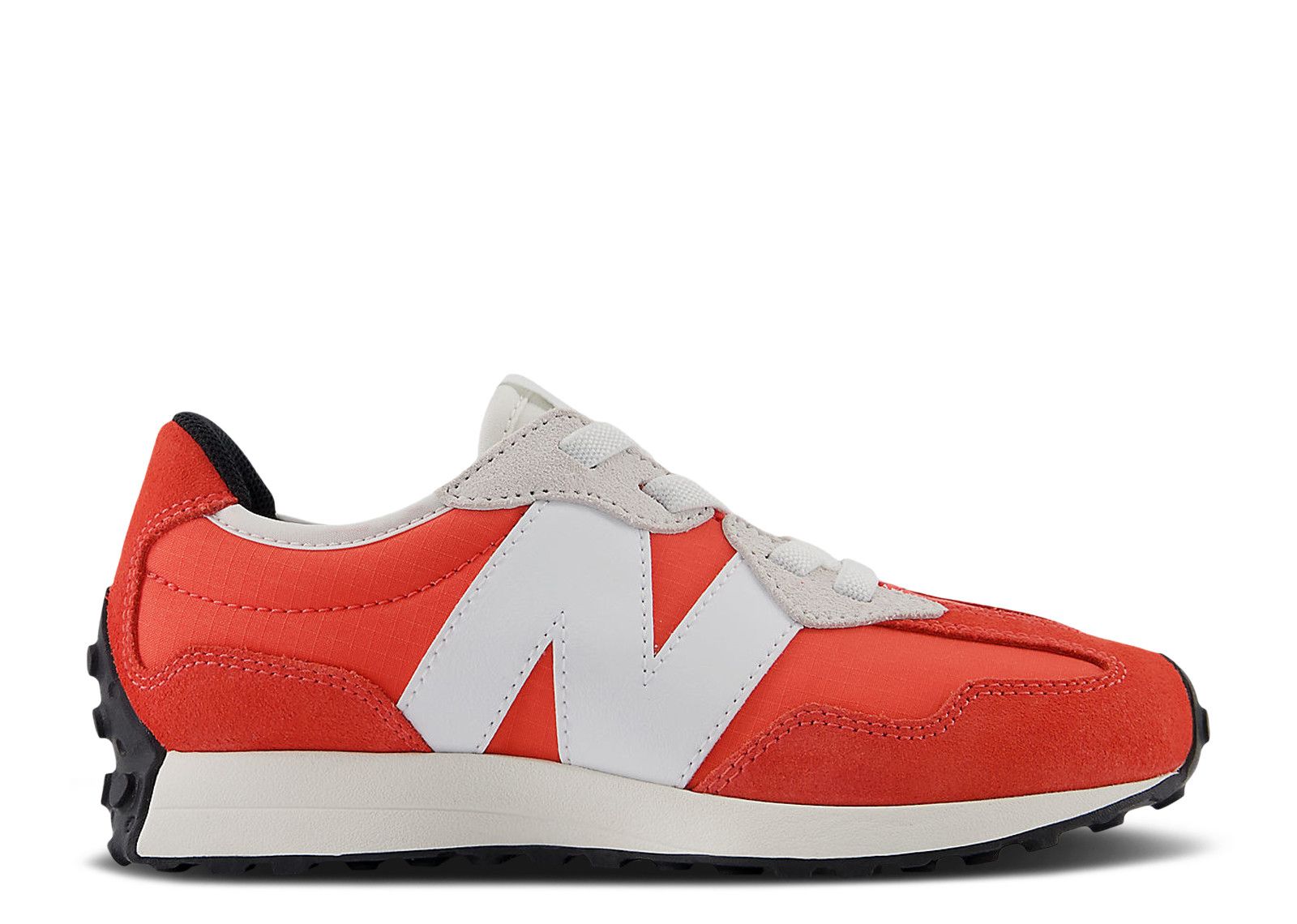 New Balance 327 Bungee Lace Little Kid Wide 'Red White'