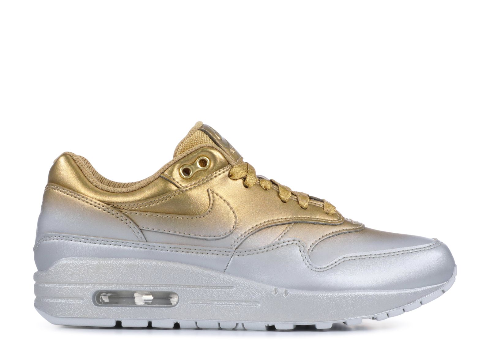 Wmns Air Max 1 LX 'Metallic Gold Platinum'