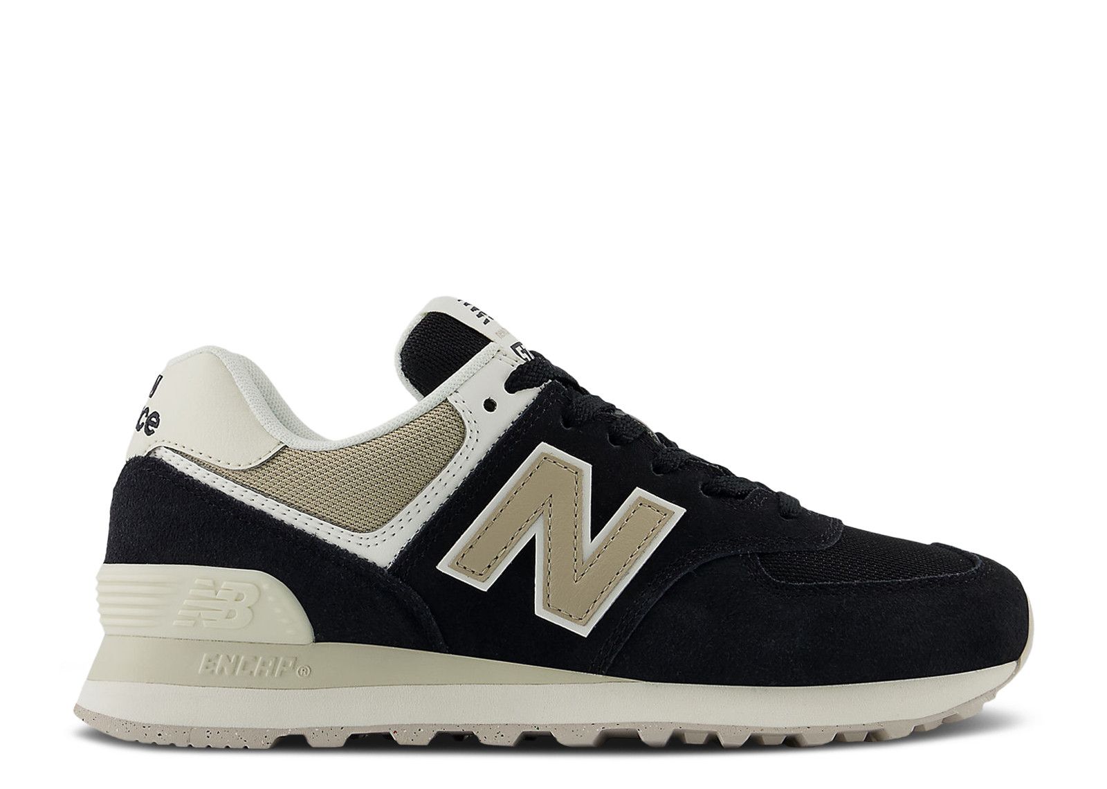 New Balance Wmns 574 'Black Elephant Bone'