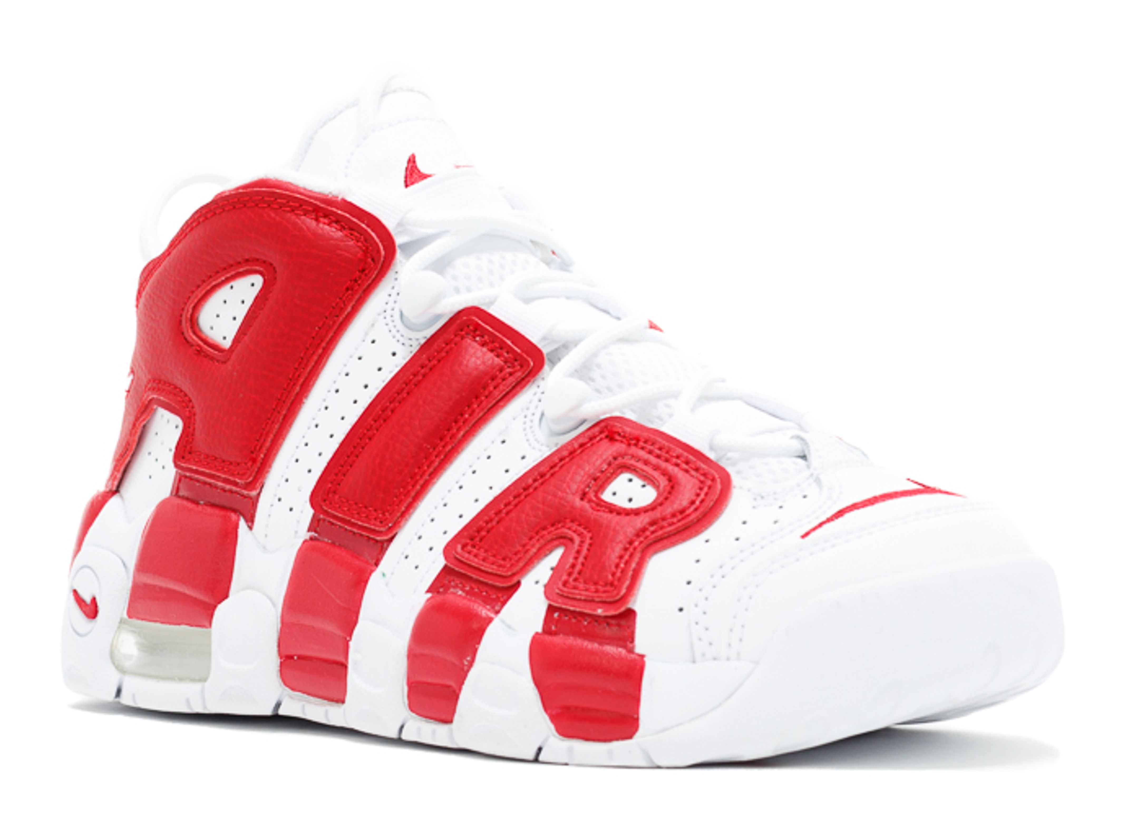 Air More Uptempo GS 'Gym Red'
