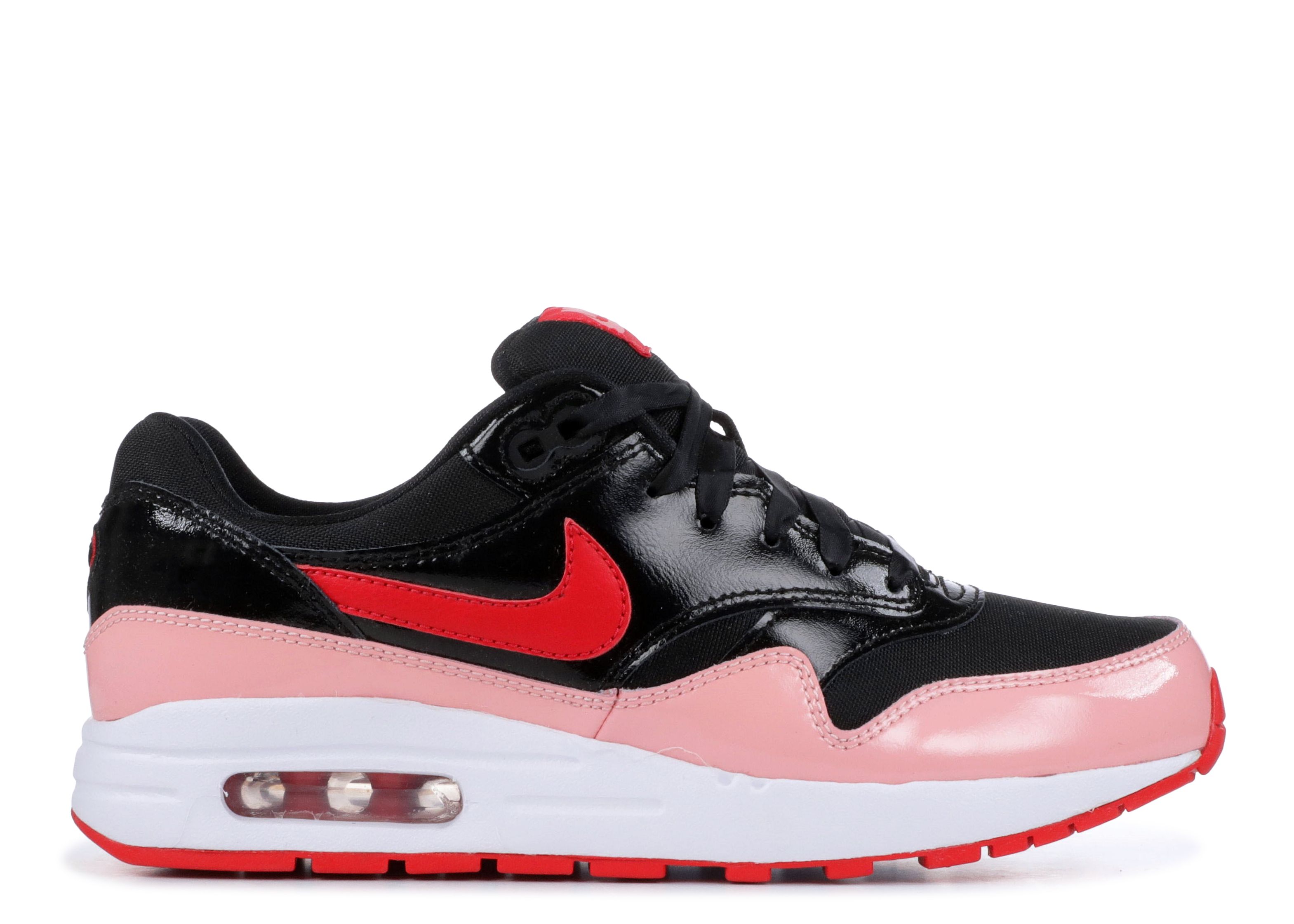 Air Max 1 QS GS 'Black Speed Red'